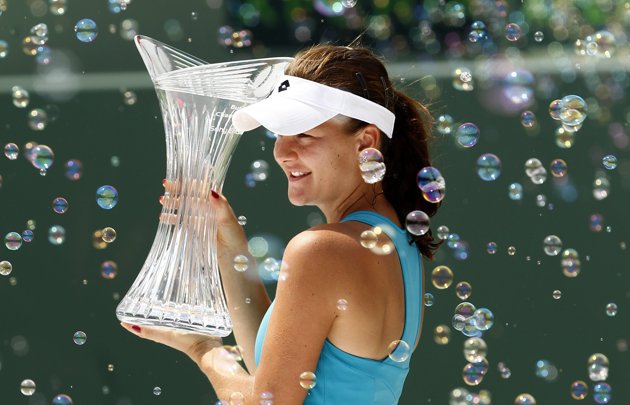 12 Sony Ericsson Open Tennis Tournament with one of the largest Bubble Events "live" on TV (CBS) 